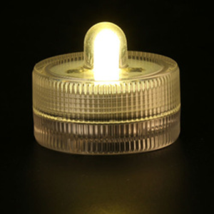 waterproof LED warm white tea light